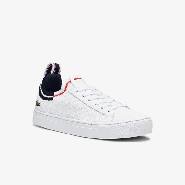 Lacoste La Piquée Textile Sneakers Dámské - Tenisky Bílé / Béžový | CZ-IApcOd